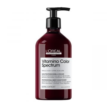 Балсам за Коса L'Oreal Professionnel Serie Expert Vitamino Color Spectrum, за Поддържане на Цвета, 500 мл
