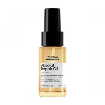 Ulei de par L'Oreal Professionnel Serie Expert Absolut Repair 10in1, pentru par uscat si deteriorat, 30ml Xpert Beauty