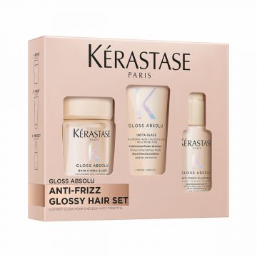 Set Kerastase Gloss Absolu Discovery Anti-Frizz 80ml+75ml+45ml Xpert Beauty