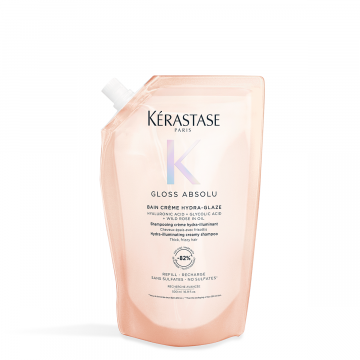 Rezerva sampon Kerastase Gloss Absolu Creme Hydra-Glaze pentru par gros predispus la electrizare 500ml Xpert Beauty