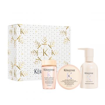 Комплект Kerastase Gloss Absolu Cream Trio 240мл + 80мл + 75мл