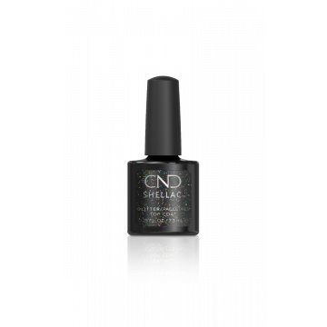 Top Coat semipermanent CND Shellac Glitter 7.3ml