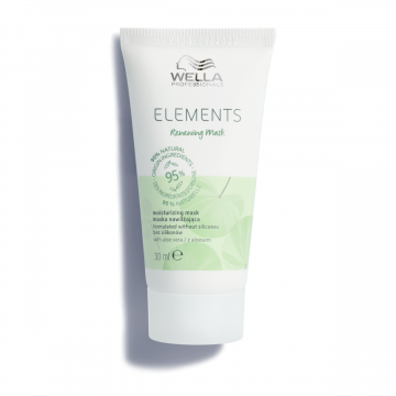 Обновяваща маска за коса Wella Professionals Elements, за всички типове коса, 30 мл