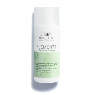 Обновяващ шампоан, за всички типове коса Wella Professionals Elements, 50 мл