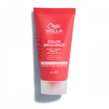 Masca de par Wella Professionals Invigo Color Brilliance, pentru fir subtire sau normal, 30ml Xpert Beauty