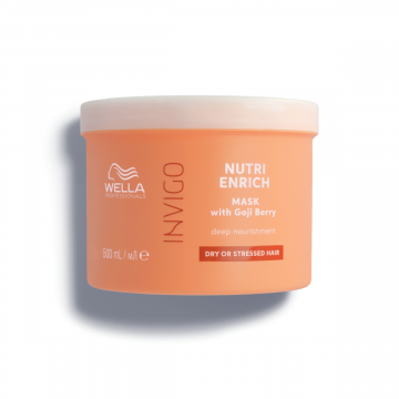 Masca de par Wella Professionals Invigo Nutri-Enrich, pentru par uscat si deteriorat, 500ml Xpert Beauty