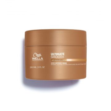 Masca de par Wella Professionals Ultimate Smooth, pentru par uscat si tern, 150ml Xpert Beauty