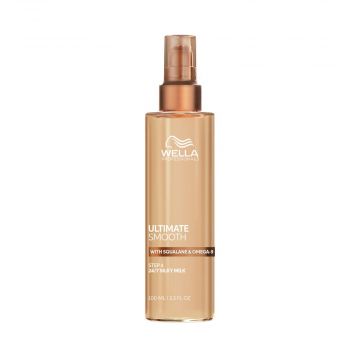 Lapte de par Wella Professionals Ultimate Smooth 24/7 Silky Milk, leave-in cu protectie termica, 100ml