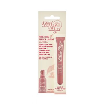 Nuantator pentru buze Killer Lips Tint cu peptide, Vanilla, 14ml Xpert Beauty