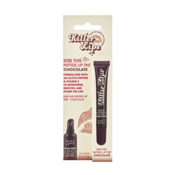 Nuantator pentru buze Killer Lips Tint cu peptide, Chocolate, 14ml Xpert Beauty