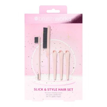 Set Brushworks Slick & Style pentru coafarea parului Xpert Beauty