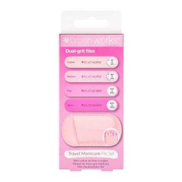 Set pile pentru manichiura Brushwroks, pentru calatorii XpertBeauty