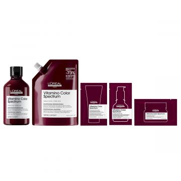 Комплект L'Oreal Professionnel Serie Expert Vitamino Color Spectrum Duo Set, за Поддържане на Цвета, 500ml+300ml