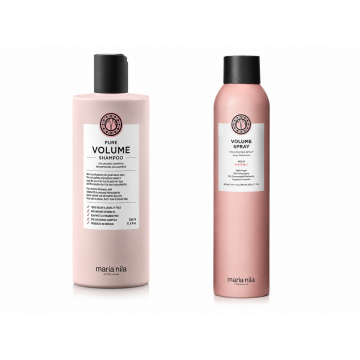 Pachet Maria Nila Pure Volume Sampon + Volume Spray 350ml+300ml Xpert Beauty