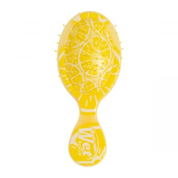 Perie de par Wet Brush Mini Original Detangler Tutti Fruitti pentru descurcare Lemon Xpert Beauty