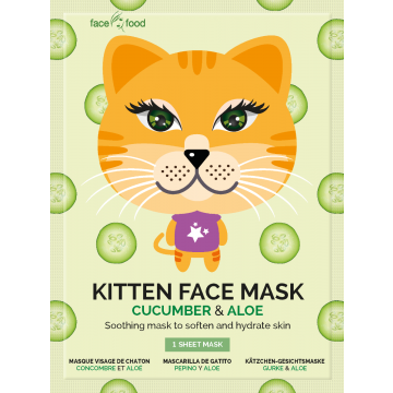 Masca de fata 7th Heaven Kitten cu aloe vera si castravete 26.6g XpertBeauty