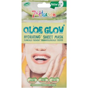 Masca de fata servetel 7th Heaven Aloe Glow 17g XpertBeauty