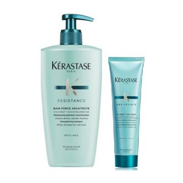 Set Kerastase Resistance Force Architecte Duo, 500ml+150ml