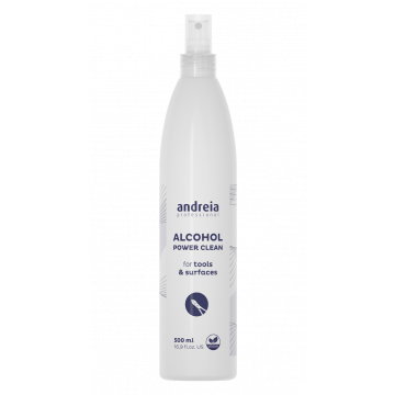 Solutie cu alcool Andreia Power Clean pentru ustensile si suprafete 500ml Xpert Beauty