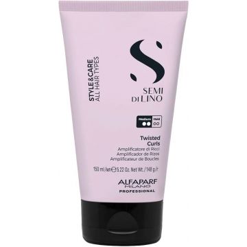 Crema de par Alfaparf Semi Di Lino Style&Care Twisted Curls pentru styling 150ml
