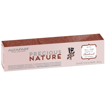 Vopsea de par fara amoniac Alfaparf Milano Precious Nature 4 Saten Natural Inchis Mediu 60ml