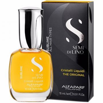 Tratament de par Alfaparf Milano Semi Di Lino Sublime Cristalli Liquidi 15ml XpertBeauty