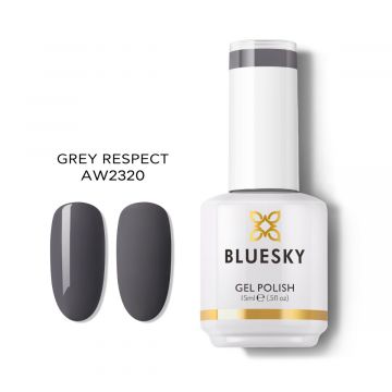 Lac de unghii semipermanent Bluesky UV Grey Respect 15ml XpertBeauty