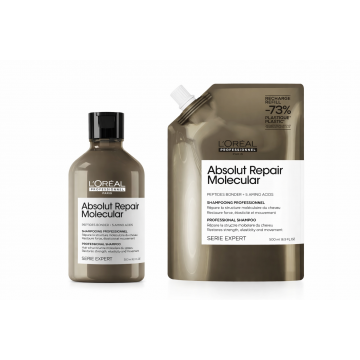 Pachet L`Oreal Professionel Absolu Repair Molecular 300ml+500ml