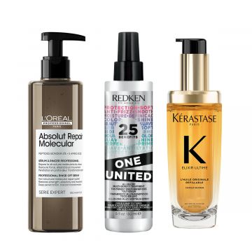 Комплект за Коса L'Oreal Professionnel + Kerastase + Redken, за Грижа, 250мл+75мл+150мл