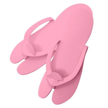 Papuci pedichiura Bournas Medicals Soft Care Eva Pedicure flip flops Pink roz 12set. Xpert Beauty