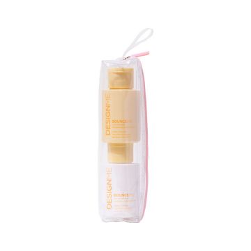 Set travel Design ME Bounce.Me ornament, pentru par cret, 2x50ml XpertBeauty