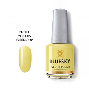 Lac de unghii saptamanal Bluesky 15ml Pastel Yellow