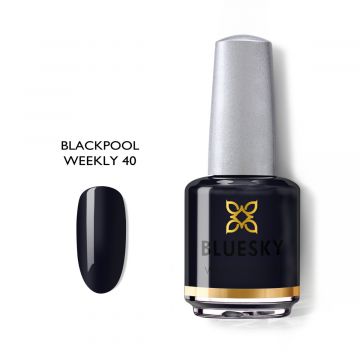 Lac de unghii saptamanal Bluesky 15ml BlackPool