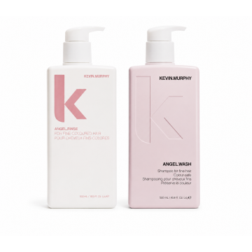 Pachet Kevin Murphy Angel Wash + Rinse 2x500ml