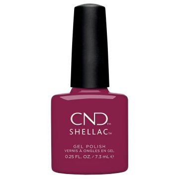 Lac de unghii semipermanent CND Shellac How Merlot 7.3ml