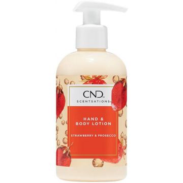 Lotiune CND Scentsations Strowberry & Prosecco pentru hidratare 245ml Xpert Beauty