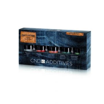 Set pigmenti manichiura CND Aditives Craft Culture 5buc. Xpert Beauty