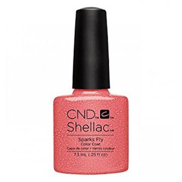 Lac de unghii semipermanent CND Shellac Sparks Fly 7.3ml