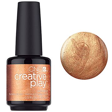 Lac de unghii semipermanent CND Creative Play Gel Polish Bronze Burst 15ml