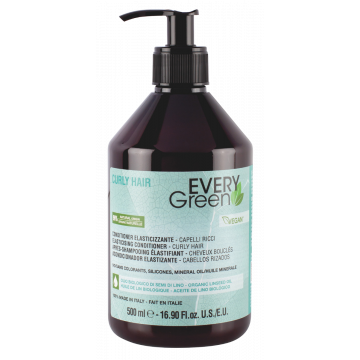 Balsam de par Every Green Elasticising pentru par cret, 500ml XpertBeauty