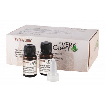 Tratament de par fiole Every Green Energizing pentru par fragil, 8x8ml XpertBeauty