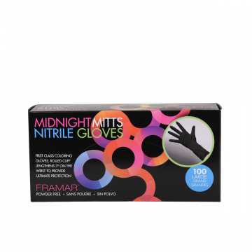 Manusi Framar Nitril Midnight L 100buc. Xpert Beauty