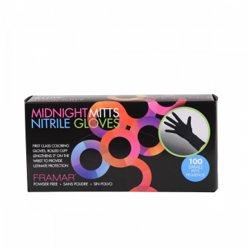 Manusi Framar Nitril Midnight S 100buc. Xpert Beauty