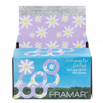 Set folii aluminiu Framar Whoopsie Daisy, pretaiate embosate pentru suvite, 500buc. Xpert Beauty