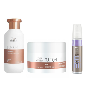 Pachet Wella Professionals Fusion 250ml+2x150ml Xpert Beauty