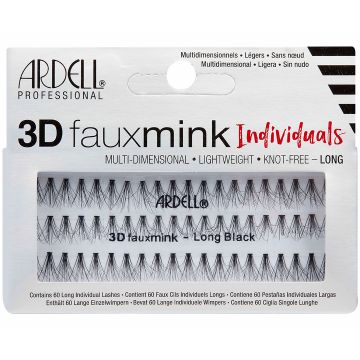 False Eyelashes Ardell 3D Fau Mink Individuals Long