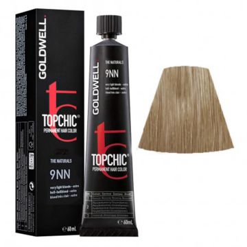 Vopsea de par permanenta Goldwell Topchic 9NN Blond Foarte Deschis 60ml