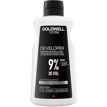 Oxidant lotiune Goldwell System Developer 9% 30vol. 1000ml Xpert Beauty