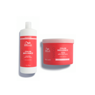 Pachet Wella Professionals Invigo Color Brilliance Fine To Medium 1000ml+500ml Xpert Beauty