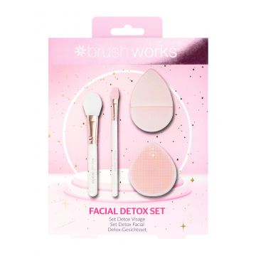Set Brushworks pentru detox facial